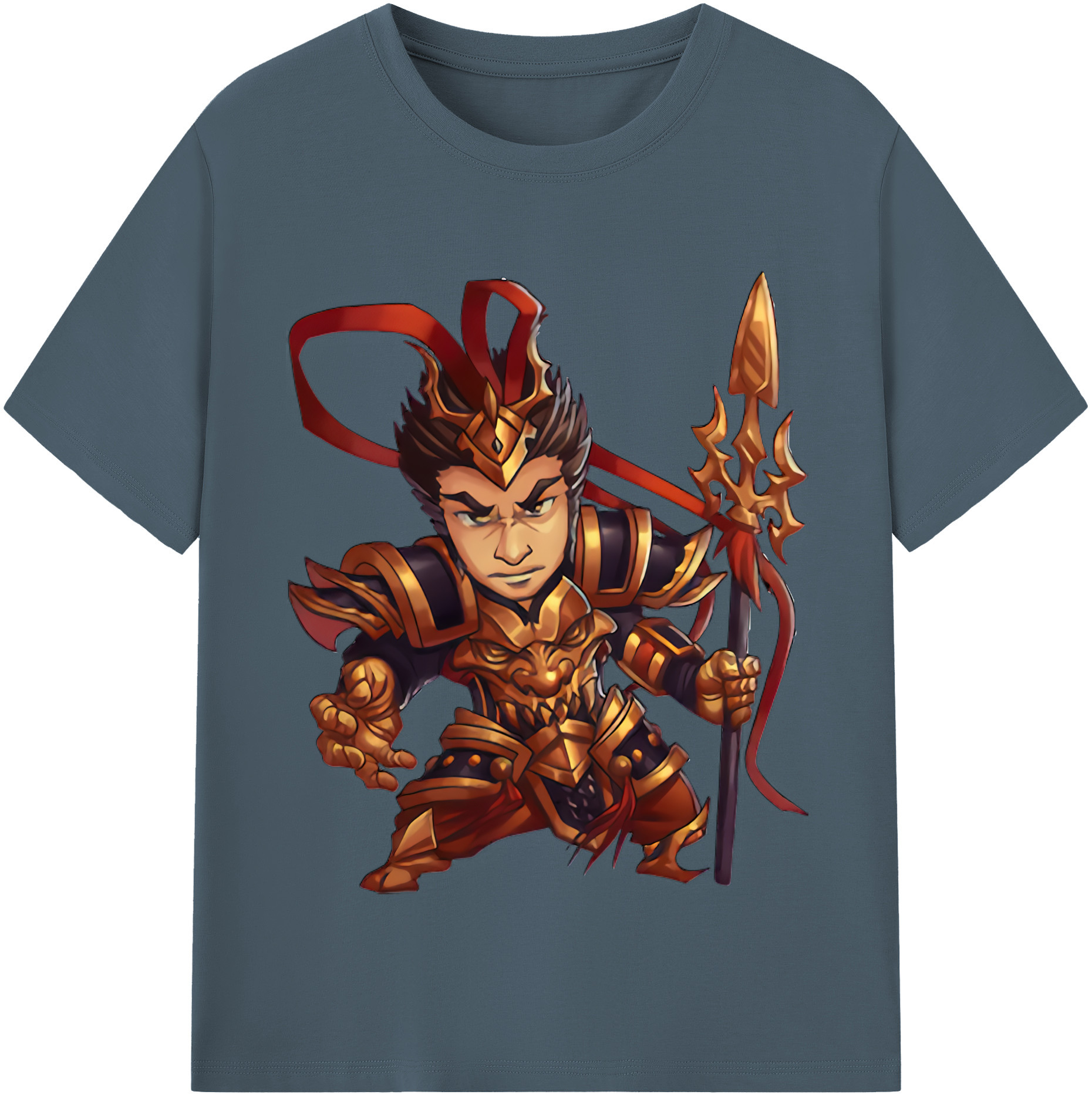 リーグ・オブ・レジェンド League of Legends LOL 綿100％半袖Tシャツ（フロントプリント）